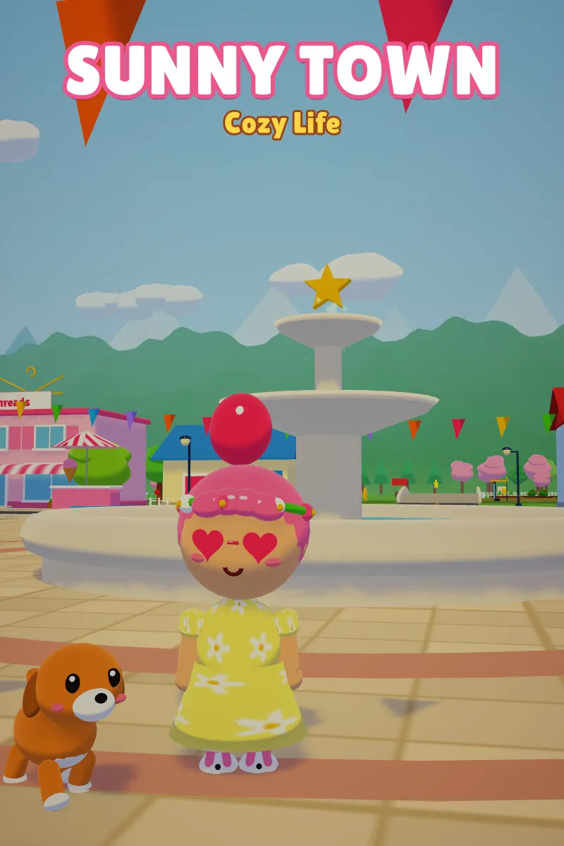 Sunny Town: Cozy Life